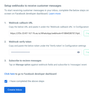 Connect whatsapp